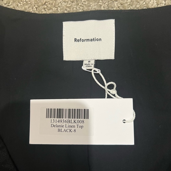 COPY - Reformation Delanie Linen Top - Picture 6 of 9